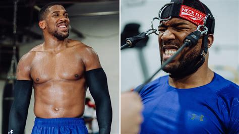 Anthony Joshua no longer being treated 'like God' after training in an ...