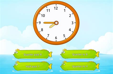 Free Online Time Games for Kids - Telling Time Games | SplashLearn