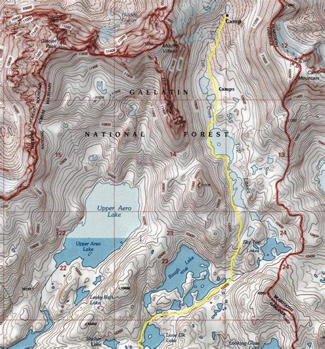 Granite Peak Montana - SW Ramp Route