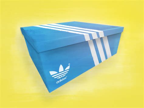 Adidas Shoe Box by Samir on Dribbble