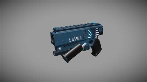 Cyberpunk style gun pistol - Download Free 3D model by Luckkk3d [accd687] - Sketchfab