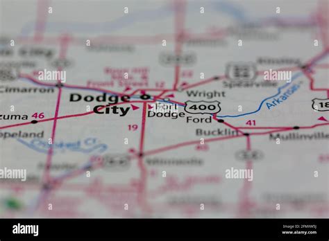 Fort dodge kansas map hi-res stock photography and images - Alamy