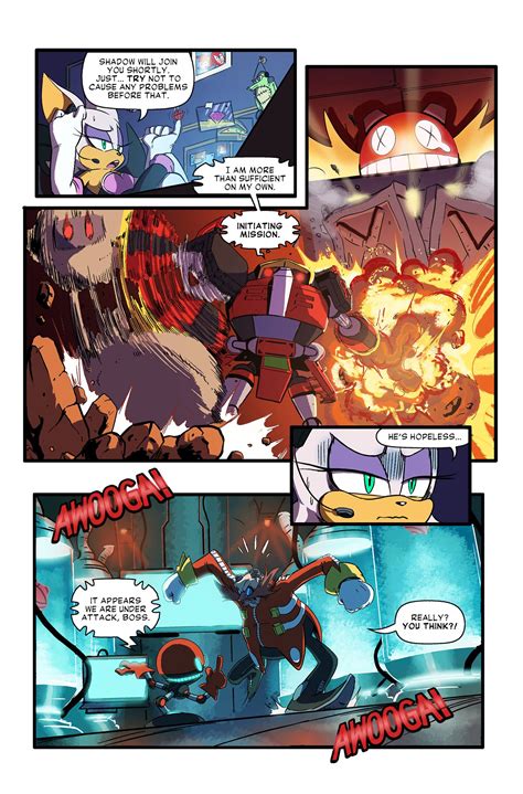 Sonic Forces: Looming Shadow web comic brings back Team Dark, features Infinite » SEGAbits - #1 ...