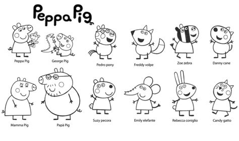 Gambar Peppa Pig Coloring Pages Fairy Coloringstar Online di Rebanas ...