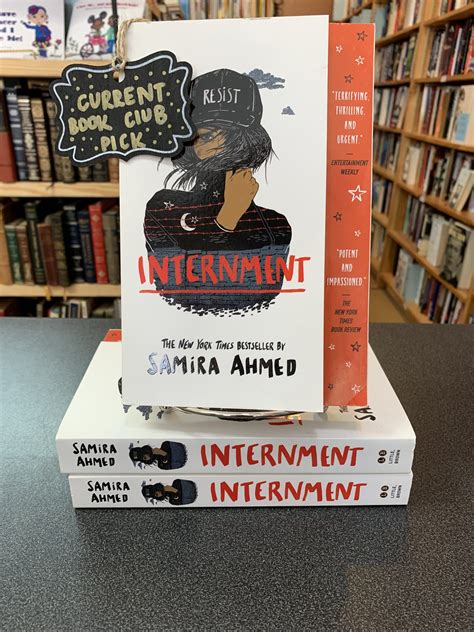 Book Club – Internment by Samira Ahmed – Your Community Independent Bookstore