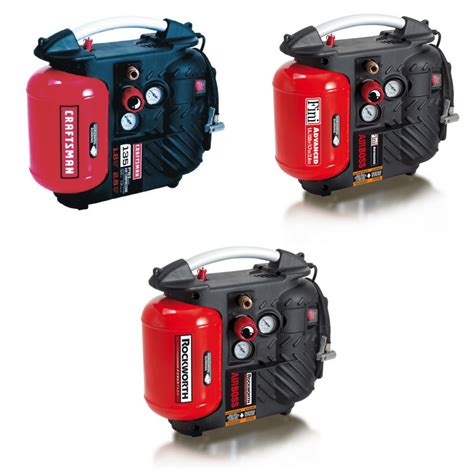 This air compressor sells under three different brand names: Craftsman, Rockworth and Fini. The ...