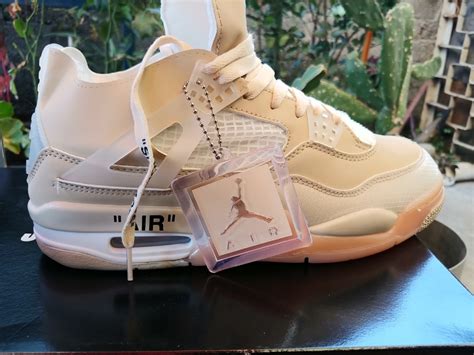 Jordan Iv Off White Retro Top Quality G5 Talla 7.5mx 9.5usa | Mercado Libre