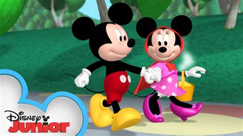 Minnie Mouse is Red Riding Hood 🎀| Mickey Mornings | Mickey Mouse Clubhouse | @disneyjr - YouTube