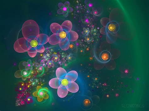 Fractal flowers, flower, digital, art, fractal, HD wallpaper | Peakpx