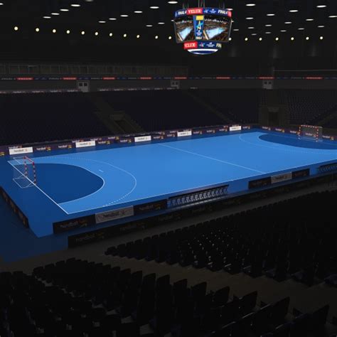 3D Handball Arena - TurboSquid 1189354