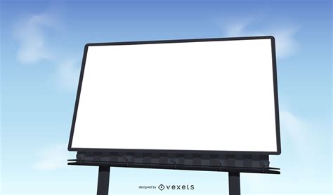 Advertising Billboard Template Vector Download