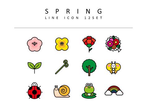 Spring Vector Icons