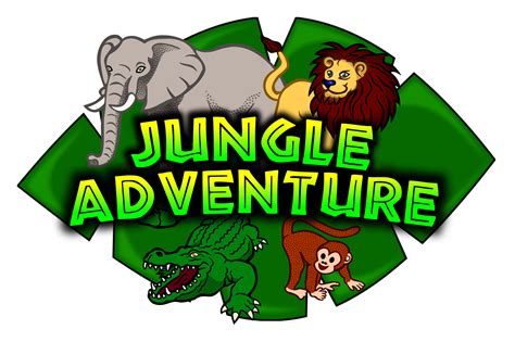 Jungle Adventure Kids Club Logo 2 by rygle Holidays With Kids, School Holidays, Adventure Logo ...