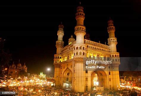 50 Charminar Night View Stock Photos, High-Res Pictures, and Images ...