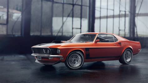 1969 Ford Mustang Boss 302 Wallpaper