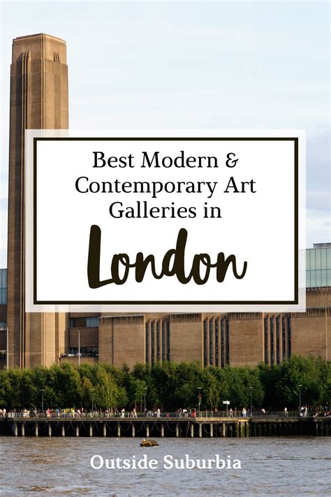 Best Modern & Contemporary Art Galleries and Museums in London • Outside Suburbia Family