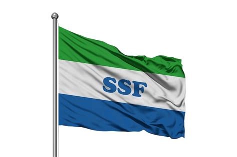 Premium Vector | SSF Flag, ssf flag vector