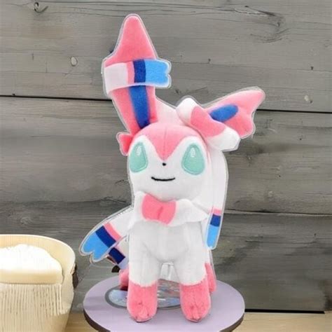 Pokemon Sylveon Plush Eevee Evolution Plushie Plush | #4641185449