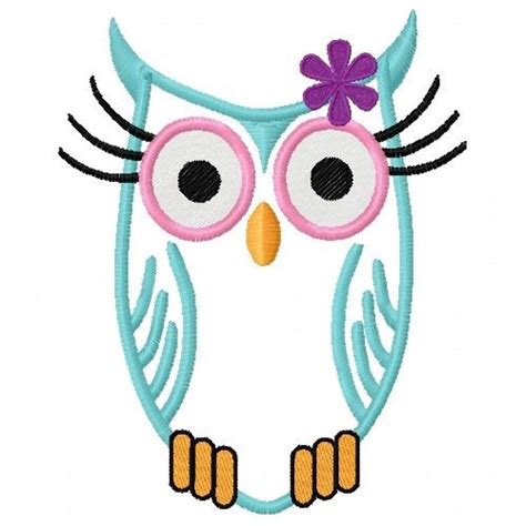 Free Owl Applique Embroidery Design | AnnTheGran | Machine embroidery designs, Machine ...