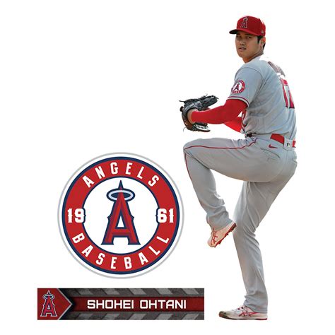 Los Angeles Angels: Shohei Ohtani 2021 Pitching - Officially Licensed MLB Removable Wall ...