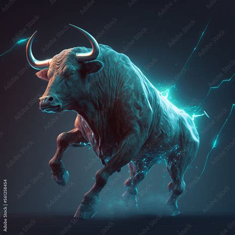 raging bull Stock Illustration | Adobe Stock