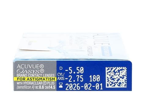 OptiContacts.com -- Acuvue Oasys for Astigmatism Contact Lenses