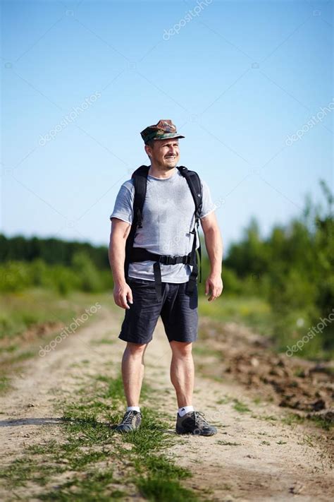 Man with backpack — Stock Photo © Xalanx #30058487