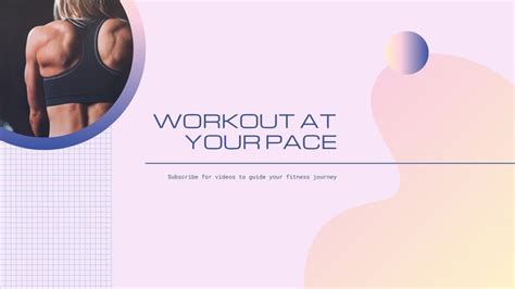 Free editable fitness YouTube channel art templates | Canva