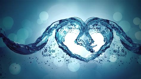 Water Drop Love Wallpaper - KoLPaPer - Awesome Free HD Wallpapers