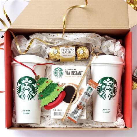 Starbucks Gift Set for Corporate Gift, Personalized Gift for Friend, Family and Coworker, Coffee ...