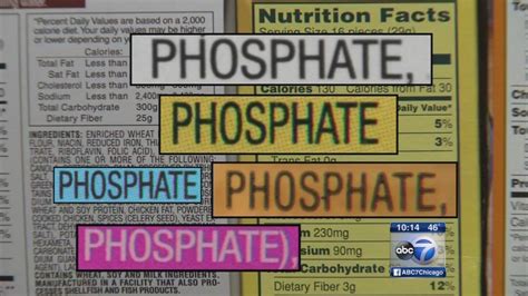 Phosphates, common food additive, raise new health concerns - ABC7 Chicago