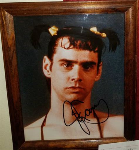 Jim Carrey as Vera De Milo Autographed (Framed) - Annie Rooster's Sally Ann's Antiques ...