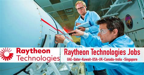 Raytheon Technologies Jobs UAE-Qatar-Kuwait-USA-UK-Canada-India 2023