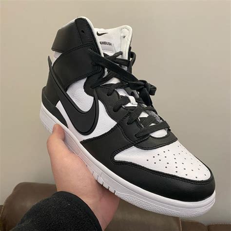 Ambush Nike Dunk High Black White CU7544-001 Release Date - SBD