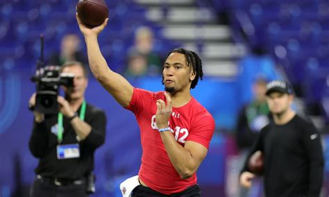 Ohio State QB C.J. Stroud complete NFL combine throwing workout