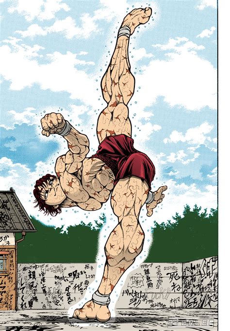 Baki full appearance in Baki-Dou 2018 colored by me : r/Grapplerbaki