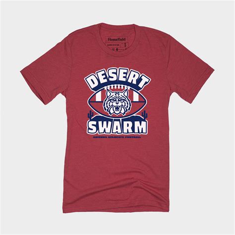 Retro Arizona Desert Swarm Football T-Shirt | Homefield