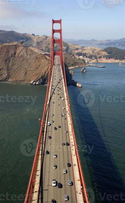 Aerial View of Golden Gate Bridge 863452 Stock Photo at Vecteezy