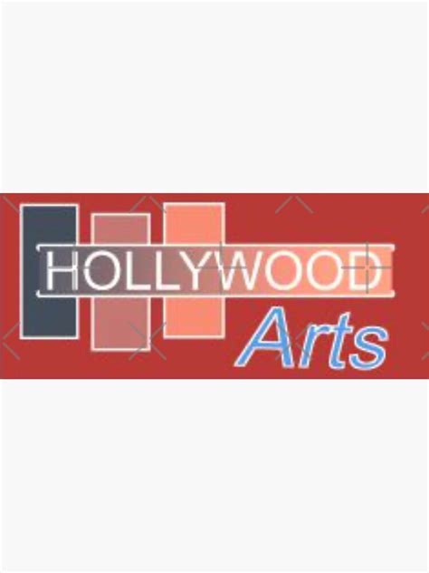 "hollywood arts logo victorious" Sticker for Sale by puamelia22 | Redbubble