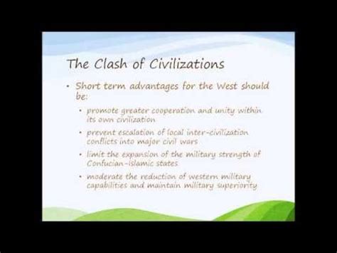 Clash of Civilizations Analysis - ScerletnHubberd