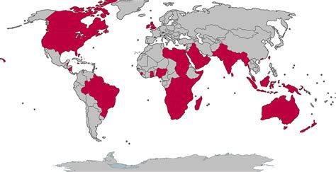 Map of the British Empire by RosaSmitt on DeviantArt