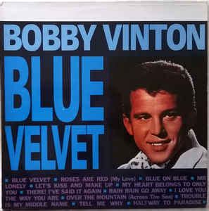 Bobby Vinton - Blue Velvet (1990, Vinyl) | Discogs