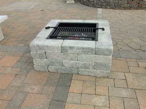 Pavestone Square Fire Pit - Harken's Landscape Supply & Garden Center ...