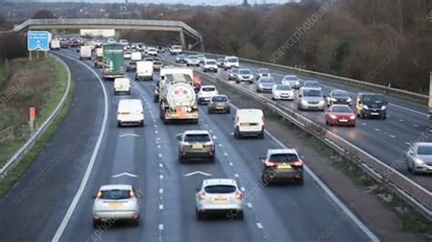 Traffic on motorway - Stock Video Clip - K007/8164 - Science Photo Library