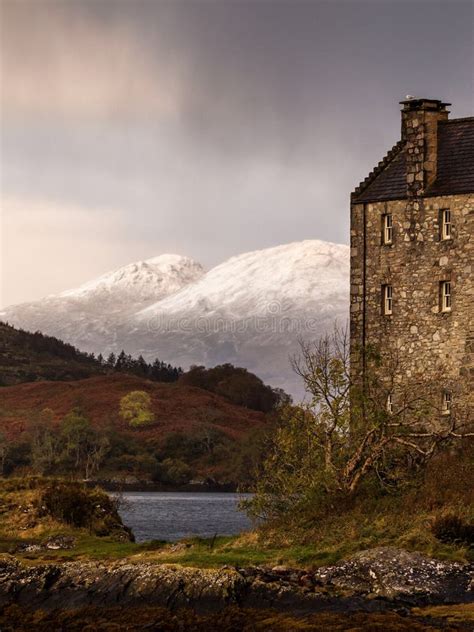 Sunrise at Eilean Donan Castle Stock Photo - Image of coastal, fortress: 161263016