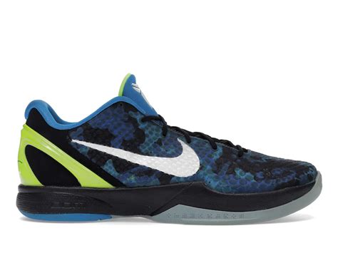 Nike Kobe 6 Blue Camo Men's - 429659-401 - US