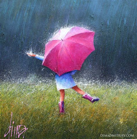 Dancing In The Rain Painting at PaintingValley.com | Explore collection of Dancing In The Rain ...