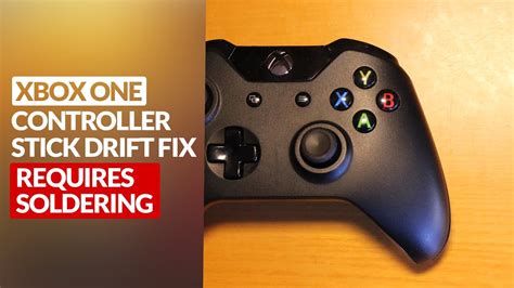 How to fix stick drift on the Xbox One controller (Requires Soldering) - YouTube