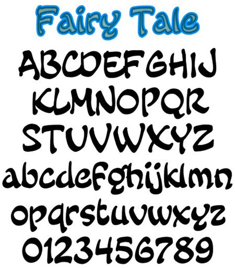 Alphabet Pattern Fairy Tale, 5 Inch Printable PDF File, Digital ...