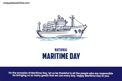 World Maritime Day 2023 Theme, Quotes, Images, Messages, Posters, Banners, Cliparts, Instagram ...